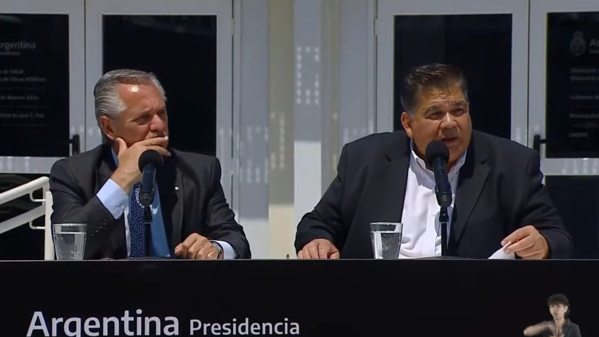 Alberto Fernández compartió un acto con el intendente de José C. Paz