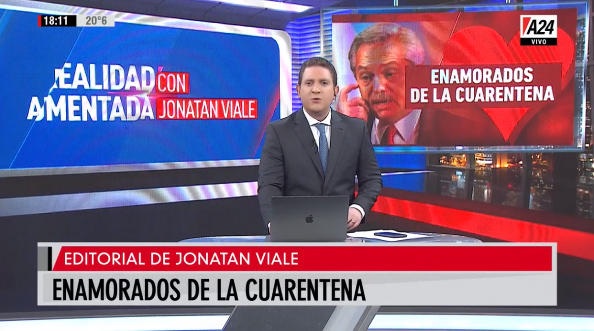 Enamorados de la cuarentena: el editorial de Jonatan Viale