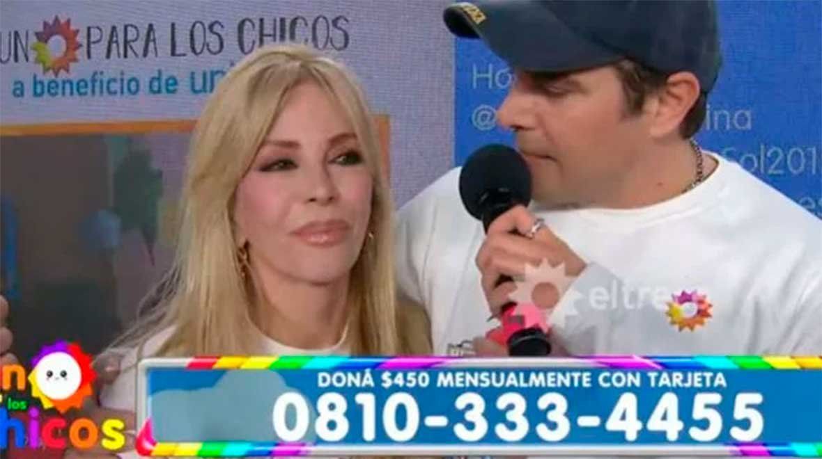 Así fue el inesperado, y tierno, encuentro entre Graciela Alfano y Matías Alé