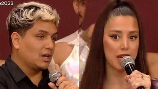 La escandalosa pelea de Kennys Palacios y Juliana Díaz en el Bailando 2023: Tenés piojos y el pelo sucio
