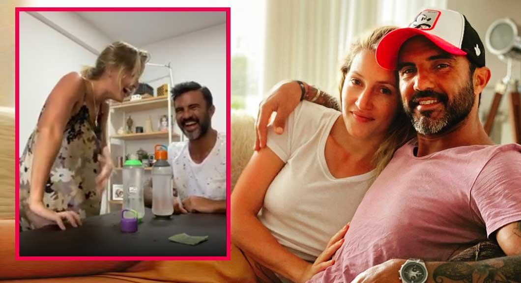 La divertida forma en la que Mica Viciconte y Fabián Cubero atraviesan la cuarentena