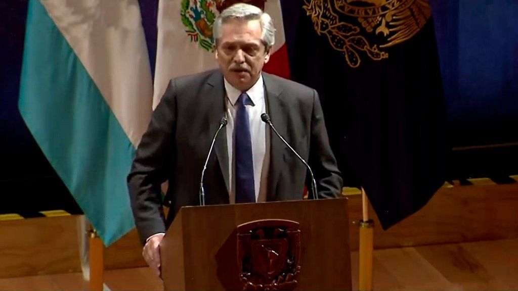 Alberto en la UNAM: entre la despenalización del aborto, las acusaciones de persecución a CFK y sus ansias de seguir dando clases en la UBA