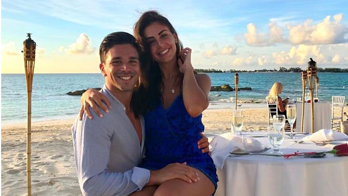 Gio Simeone y Giulia Coppini se casaron en Italia.&nbsp;