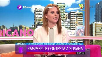 Kämpfer le respondió a Susana: No le encantó que Jorge fuera invitado al programa de Novaresio