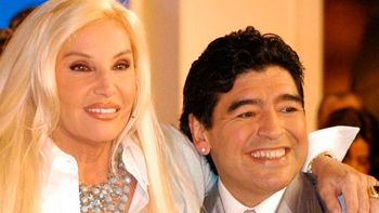 La costosa camisa de Versace que Maradona le regaló a Susana