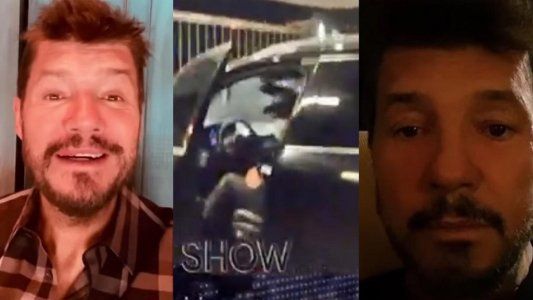 Video: así fue la llegada de Marcelo Tinelli a Buenos Aires tras estar unos días en Esquel