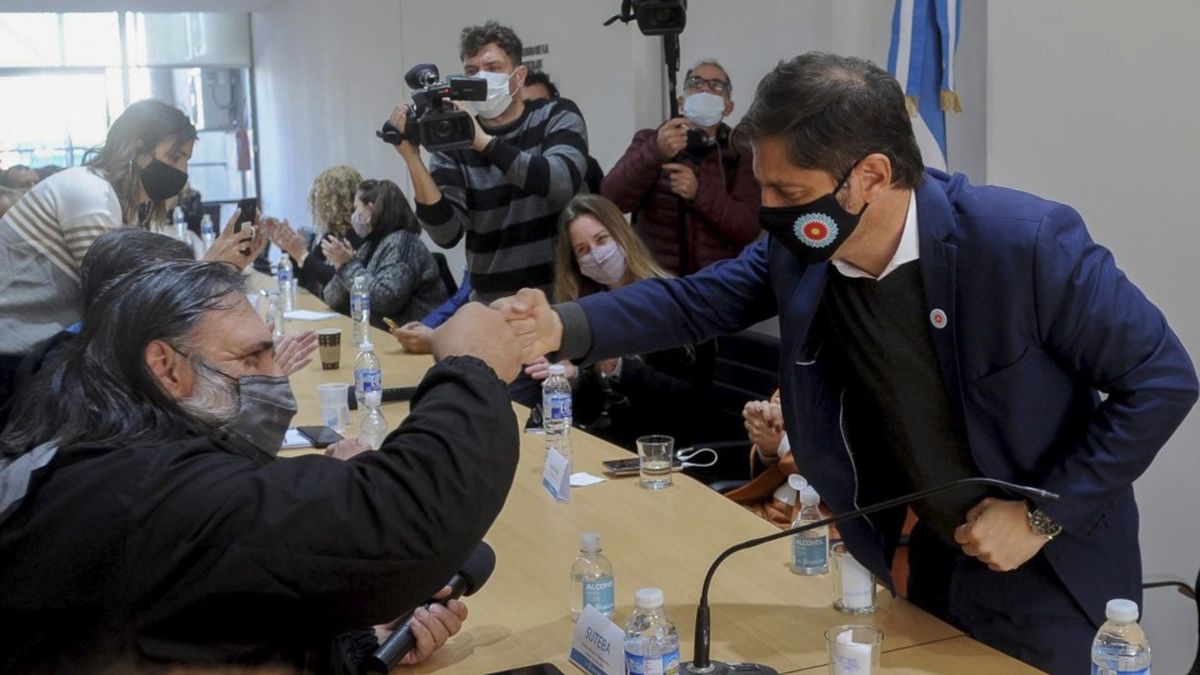 Axel Kicillof ofreció un 45
