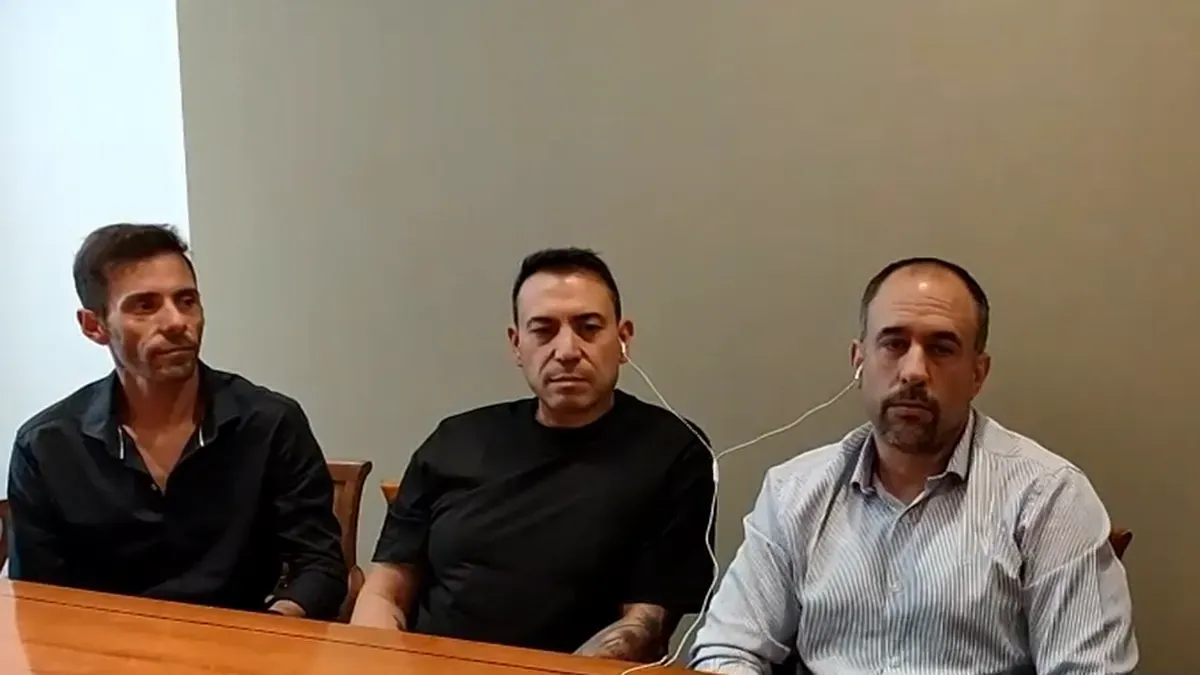 Los cinco argentinos que habían sido acusados de robar en un shopping de Miami. 