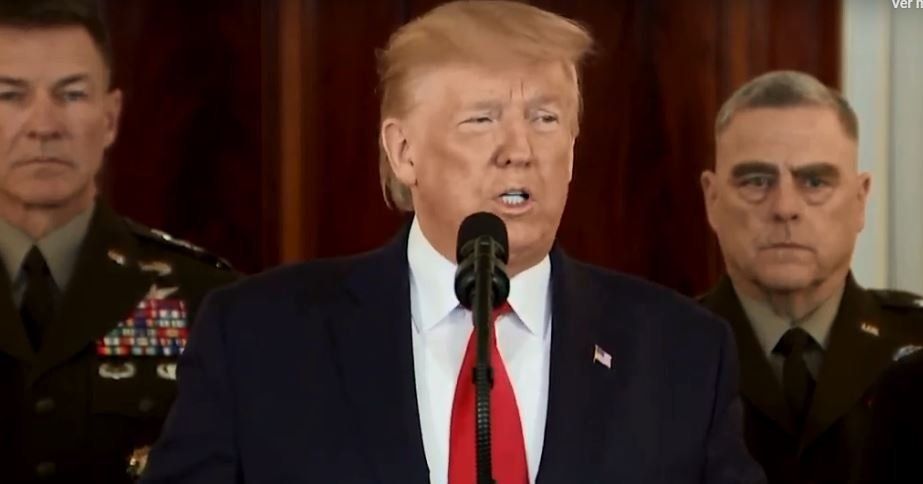 Trump negó que Estados Unidos haya sufrido bajas tras el ataque de Irán y anunció sanciones económicas más duras