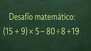 Desafío matemático: casi nadie logra resolverlo antes de los 10 segundos