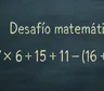 Desafío matemático: la sencilla cuenta que confunde a muchos