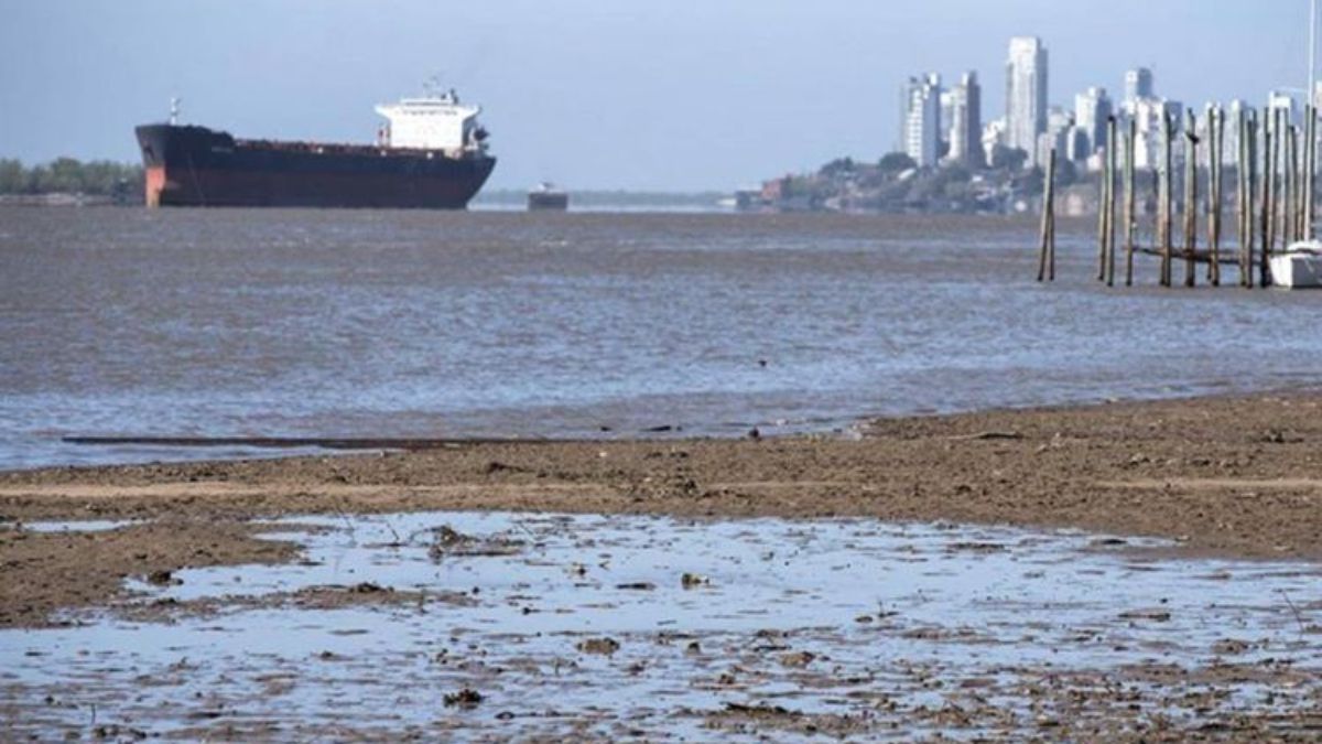 La histórica bajente del Paraná amenaza con extenderse y repetirse en el tiempo. (Foto: archivo)