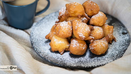 Receta irresistible: Buñuelos de Manzana Caseros ¡Crujientes y Deliciosos!