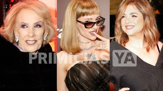 Mirtha Legrand, La Joaqui, Araceli González y más famosos: los fotos de los looks de la gala de Para Ti
