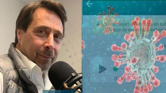 Preocupante audio de Eduardo Feinmann tras recibir el alta por coronaviurs
