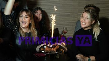 Las fotos de Wanda Nara en el festejo de cumpleaños de Sol Estevanez: sushi, vino y buena música