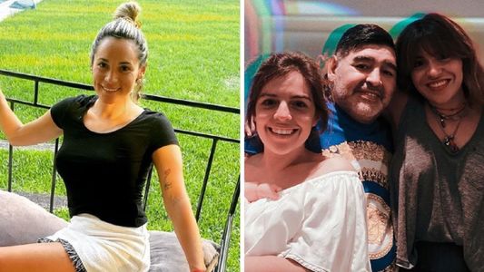 Gianinna Maradona subió una foto junto a Rocío Oliva con una picante aclaración