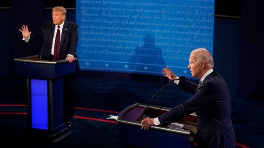 Biden puso en duda su presencia en el segundo debate presidencial por el contagio de Trump
