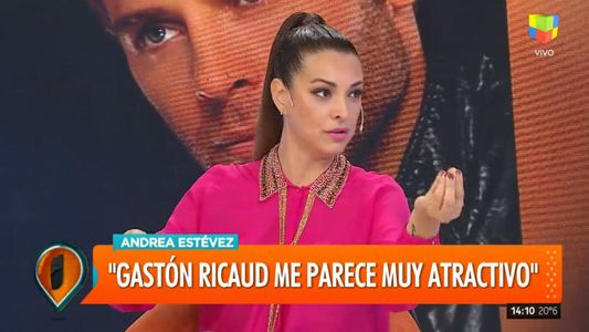 Andrea Estévez: La mujer de Ricaud se enojó cuando me vio en su casa