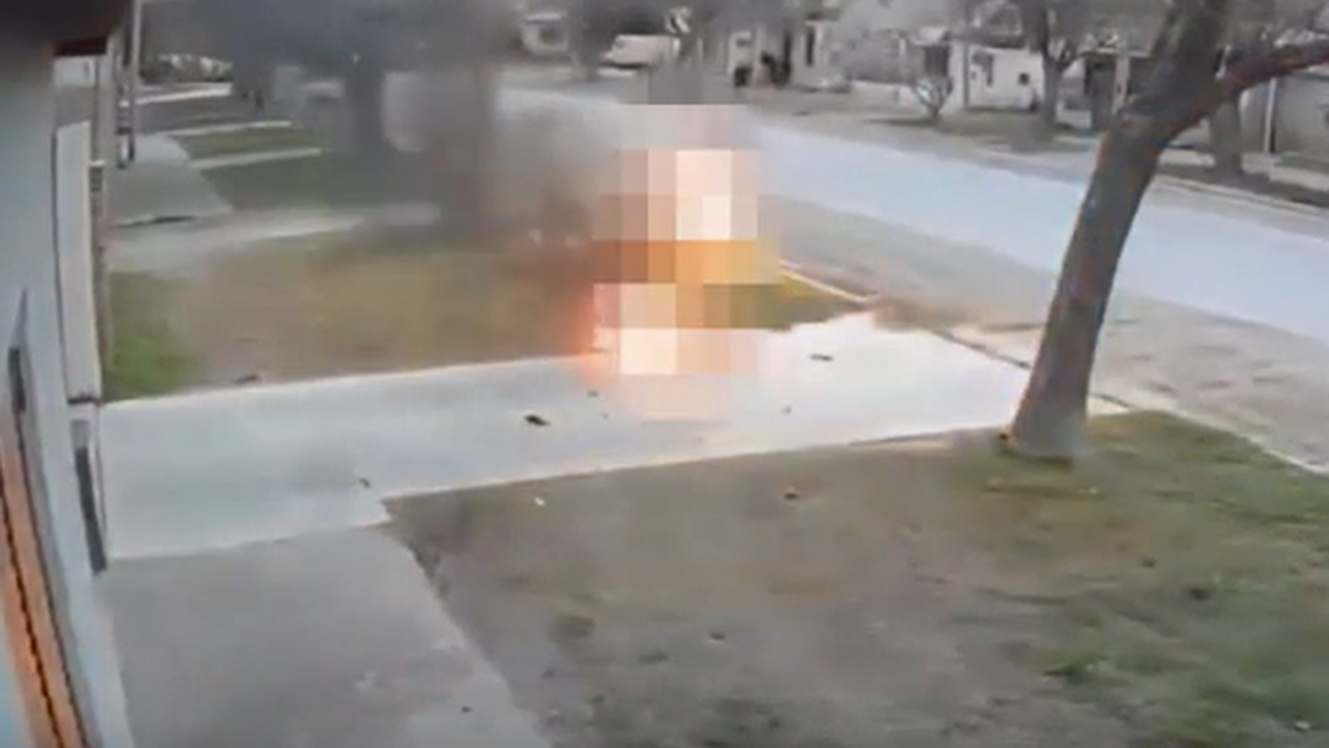 Murió un joven tras sufrir quemaduras en el 95% del cuerpo. (Foto: captura)&nbsp;