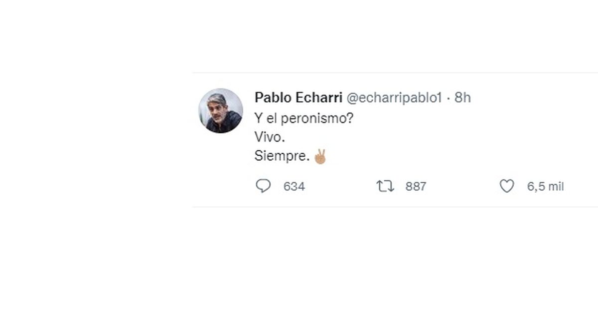Elecciones 2021: la reacción de Pablo Echarri tras los resultados