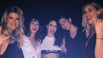 Pasó el tiempo: ex Casi Ángeles juntas en el cumpleaños de Lali Espósito