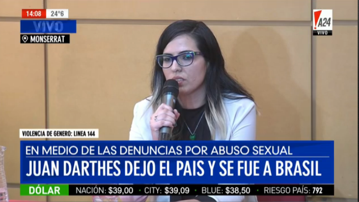 La abogada de Thelma Fardin habló del viaje de Darthés a Brasil: Esperemos que no sea una estrategia dilatoria