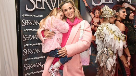 Las fotos de los famosos con sus hijos en una función especial de circo