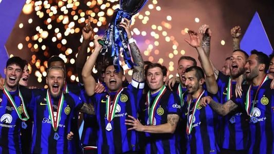 La increíble premonición de Lautaro Martínez antes de ganar la Supercopa de Italia con el Inter