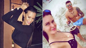 Natalie Weber y Mauro Zárate: crisis superada y vacaciones juntos