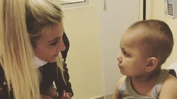 Impresionante gesto de Sol Pérez en el Hospital de Niños