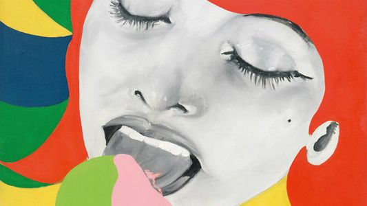 Facebook censuró el cuadro de una mujer comiendo helado por ser demasiado sugerente