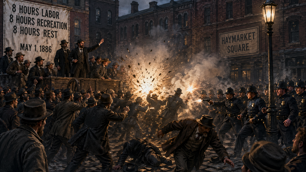 El 1° de mayo recuerda los hechos ocurridos en 1886 en Chicago