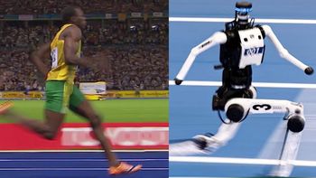 Un humanoide pulverizó el récord de Usain Bolt para los 100 metros llanos en atletismo. (Foto: A24.com)
