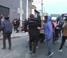Tensión y balas de goma en Villa Fiorito: la policía reprimió una protesta de estudiantes contra la inseguridad
