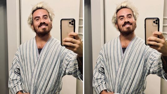 Emotivo recuerdo de Federico Bal a su papá: se fotografió con una de sus batas