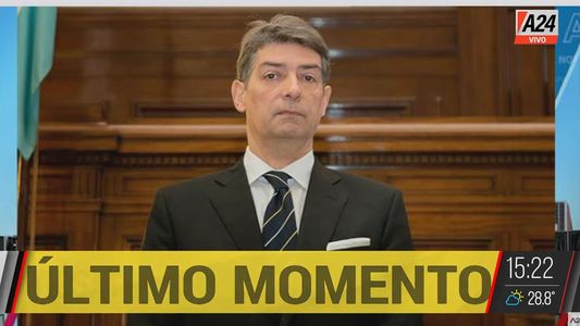 Detonaron un artefacto sospechoso cerca del despacho del juez Horacio Rosatti