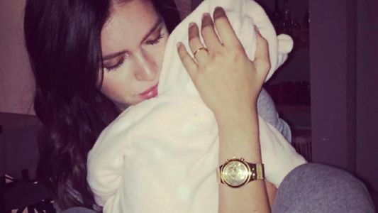 Zaira Nara viajó con su hija Malaika a Austria