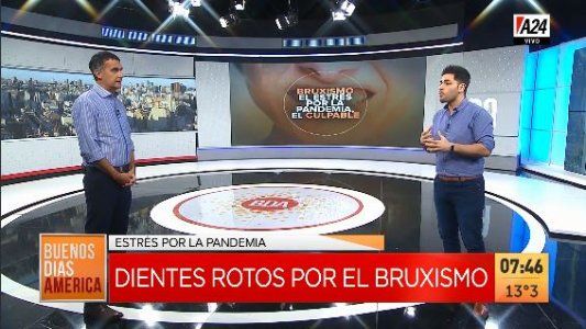 Odontólogos advirtieron que el Covid-19 incrementó el bruxismo