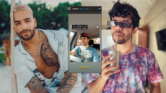 Maluma recomienda video de youtuber paraguayo