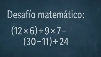La regla esencial para resolver este desafío matemático es conocido como PEMDAS (por sus siglas en inglés) o jerarquía de operaciones.