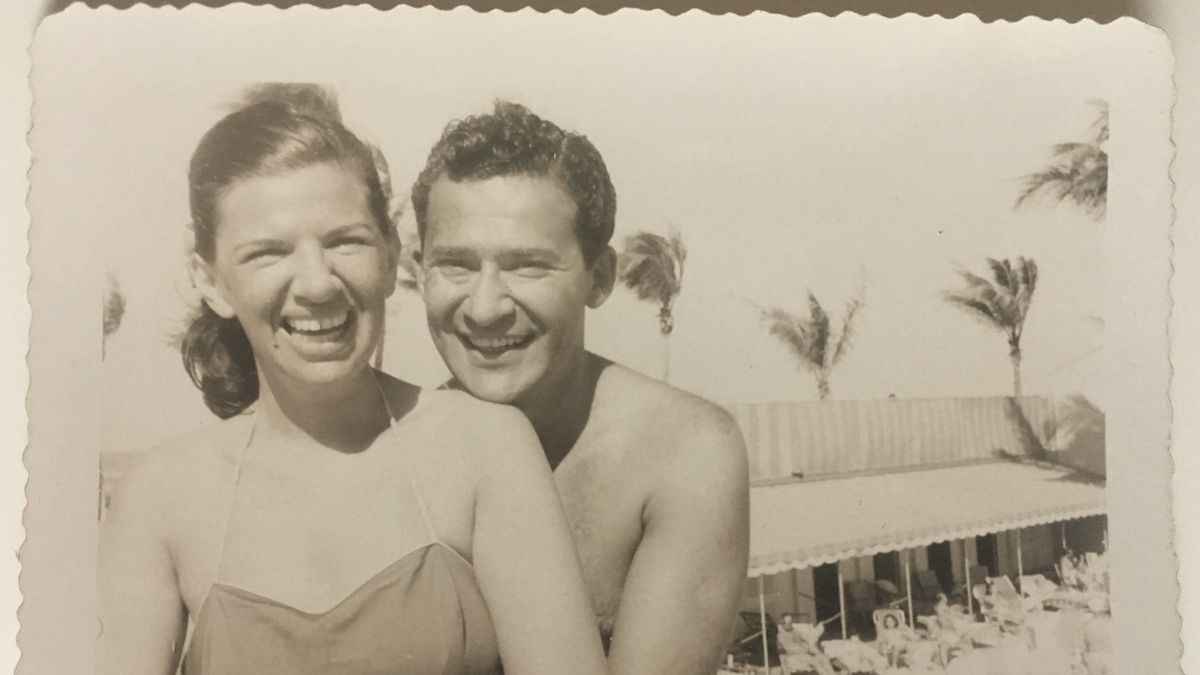 Iris y Carl durante el verano