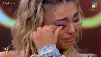 El desconsolado llanto de Nenu López tras su perfomance en el Bailando 2023: No es mi fuerte