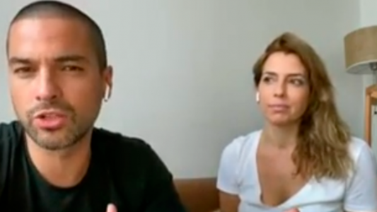 La cuarentena del Chino Leunis con su nueva pareja: Macarena