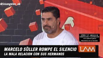 Marcelo Süller: Cuidé a mis papás y los despedí drogándome