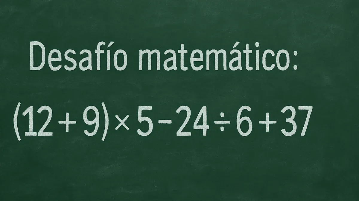 La regla esencial para resolver este desafío matemático es conocido como PEMDAS (por sus siglas en inglés) o jerarquía de operaciones.