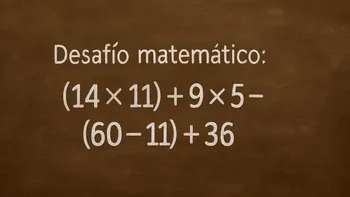Desafío Matemático: la clave está en el método