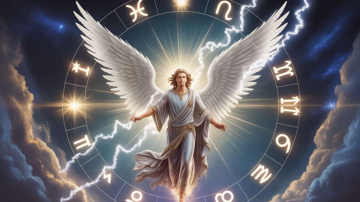 Foto: Arc&aacute;ngel Gabriel, Astrolog&iacute;a.