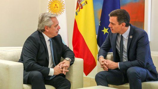 Alberto Fernández recibió el apoyo de Sánchez ante el FMI y relanzó relaciones bilaterales con España