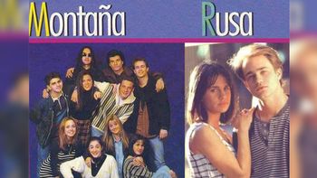 Carla Peterson usó photoshop para sumarse al reencuentro del elenco de Montaña rusa